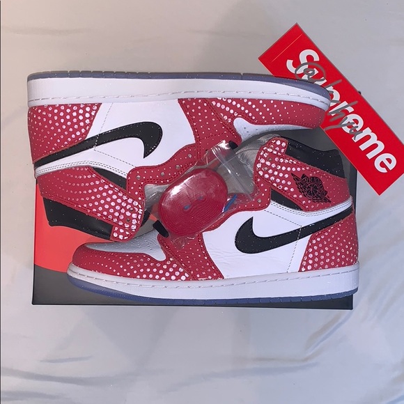 *SOLD* Jordan 1 Retro High Spider-Man Origin Story - Picture 3 of 8